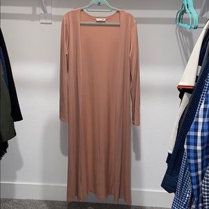 Nude Stretchy Duster Cardigan